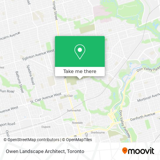 Owen Landscape Architect map