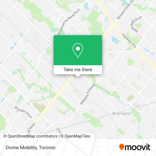 Divine Mobility map