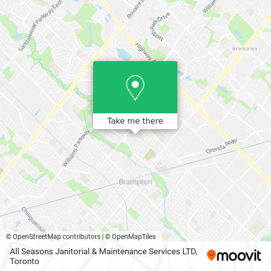 All Seasons Janitorial & Maintenance Services LTD map