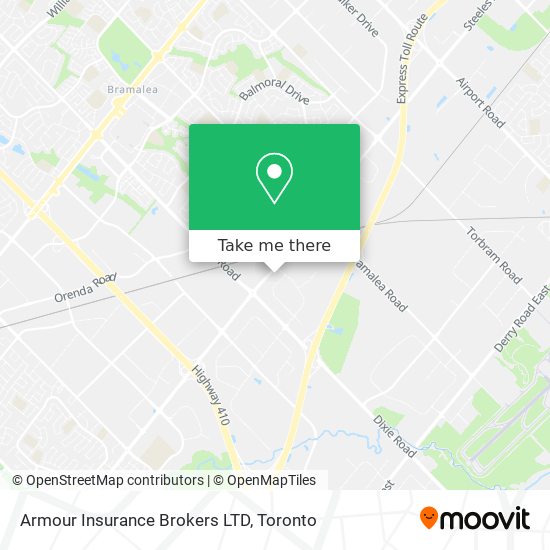 Armour Insurance Brokers LTD map