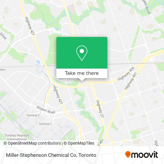 Miller-Stephenson Chemical Co map