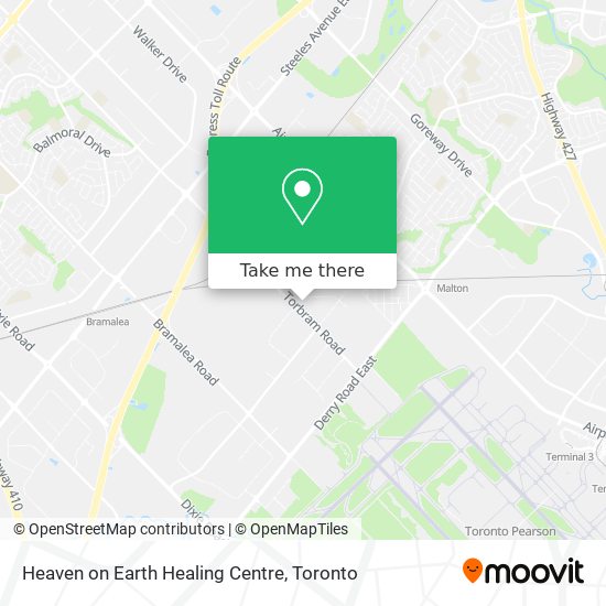 Heaven on Earth Healing Centre map