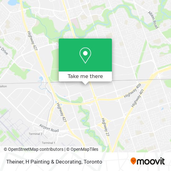 Theiner, H Painting & Decorating map