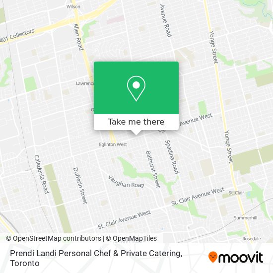 Prendi Landi Personal Chef & Private Catering map