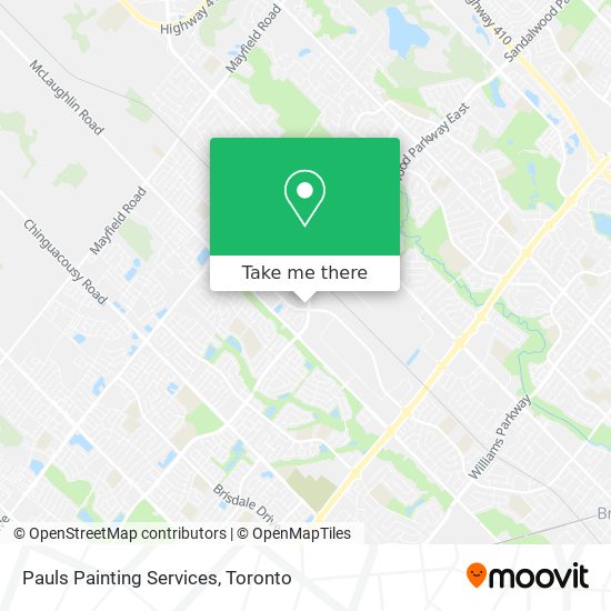 Pauls Painting Services map