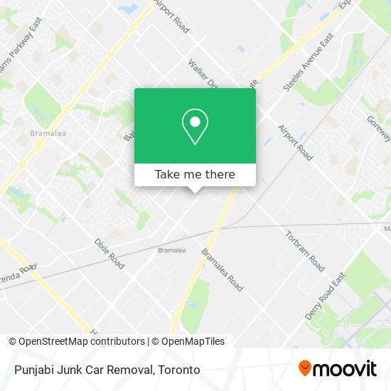 Punjabi Junk Car Removal map