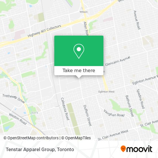 Tenstar Apparel Group map