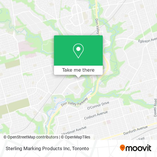Sterling Marking Products Inc map