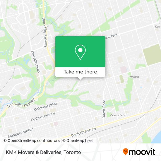 KMK Movers & Deliveries plan