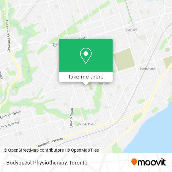 Bodyquest Physiotherapy map