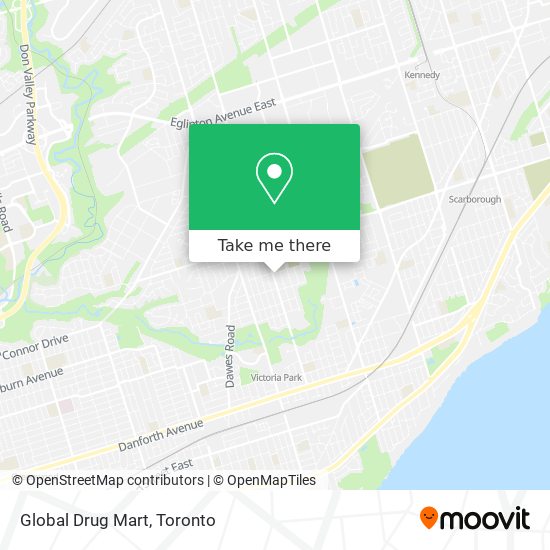 Global Drug Mart map