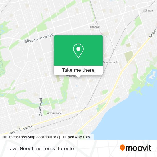 Travel Goodtime Tours map