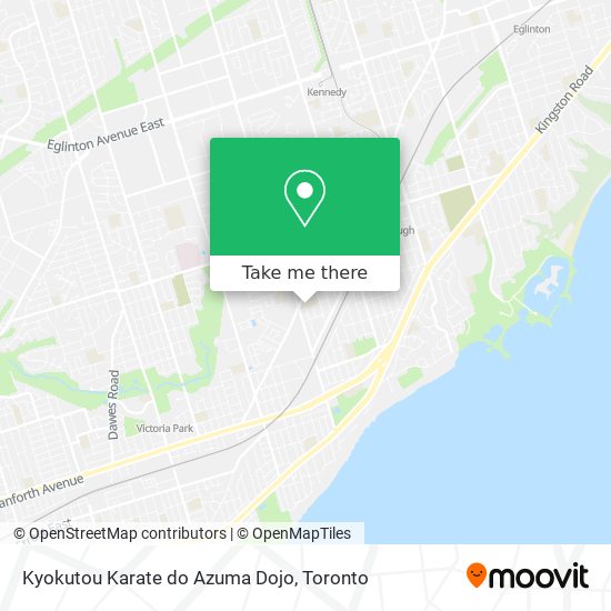 Kyokutou Karate do Azuma Dojo map