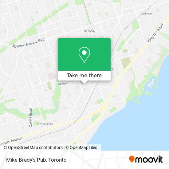 Mike Brady's Pub map