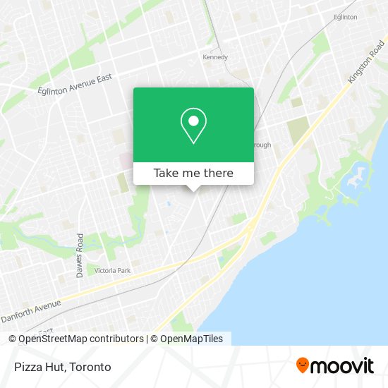 Pizza Hut map