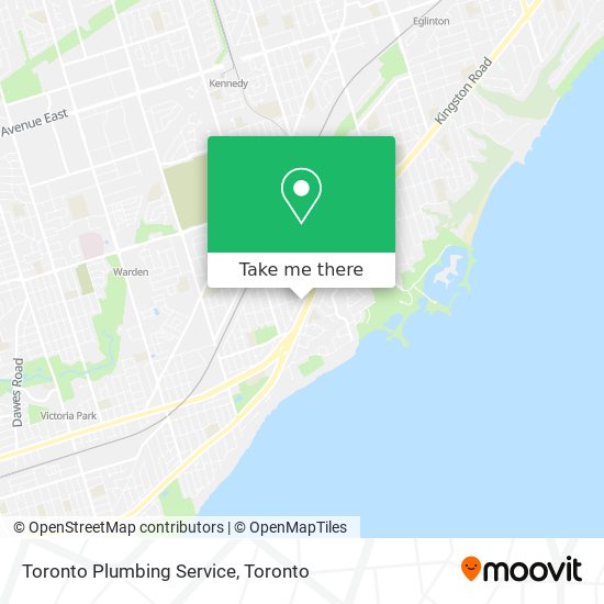 Toronto Plumbing Service map