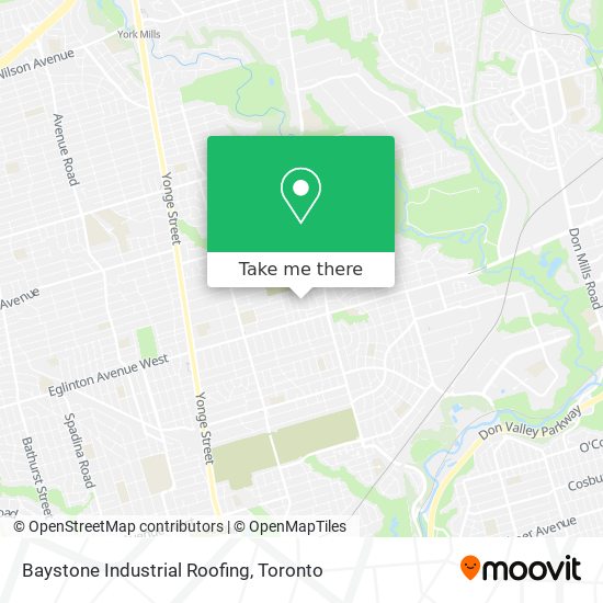 Baystone Industrial Roofing map