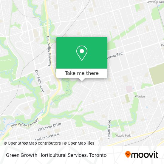 Green Growth Horticultural Services map