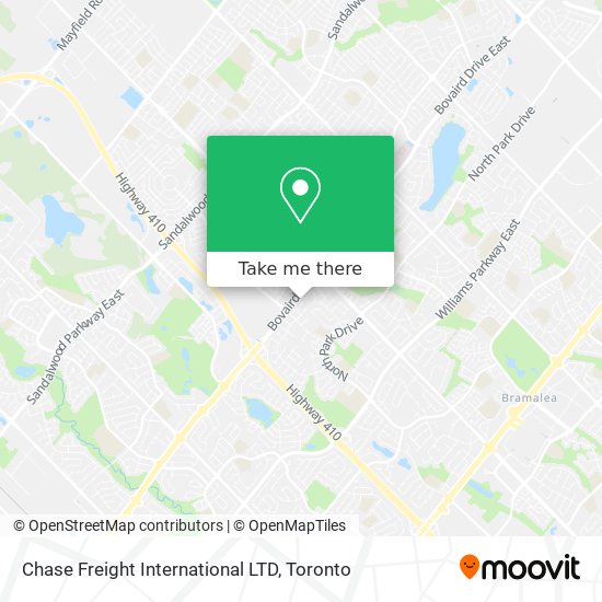 Chase Freight International LTD map