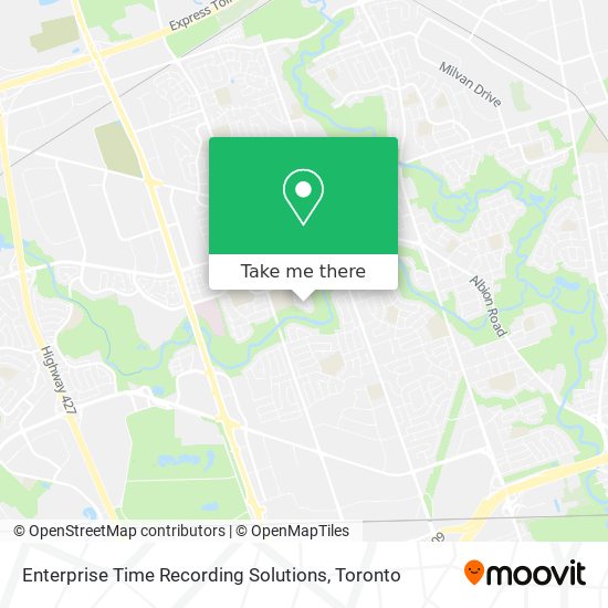 Enterprise Time Recording Solutions map