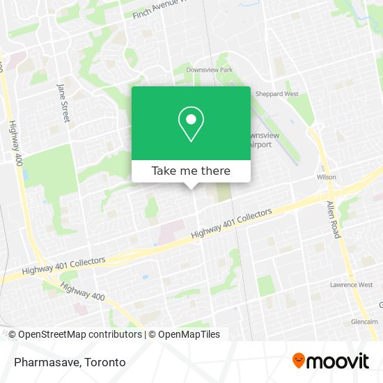 Pharmasave map