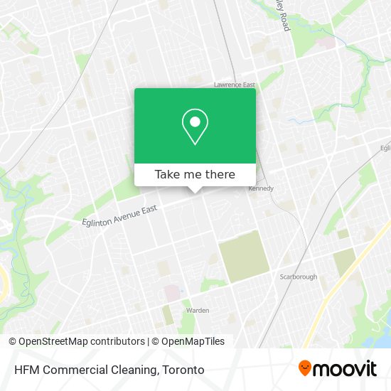 HFM Commercial Cleaning map