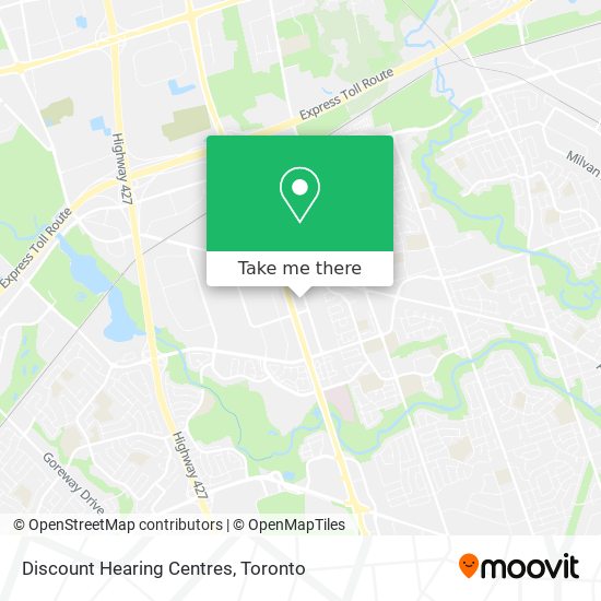 Discount Hearing Centres map