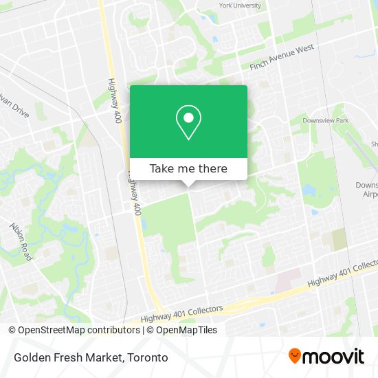 Golden Fresh Market map