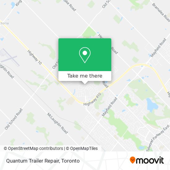 Quantum Trailer Repair map