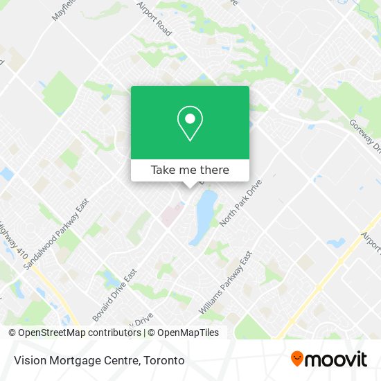 Vision Mortgage Centre plan