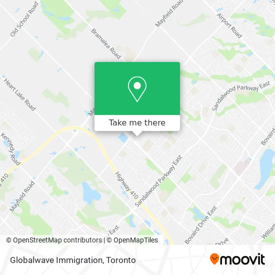 Globalwave Immigration map
