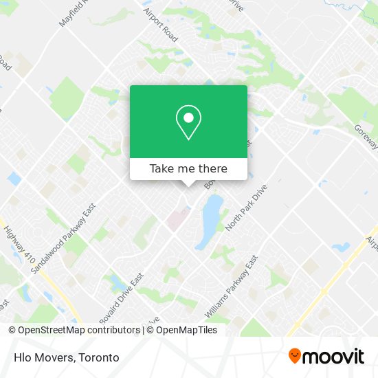 Hlo Movers map