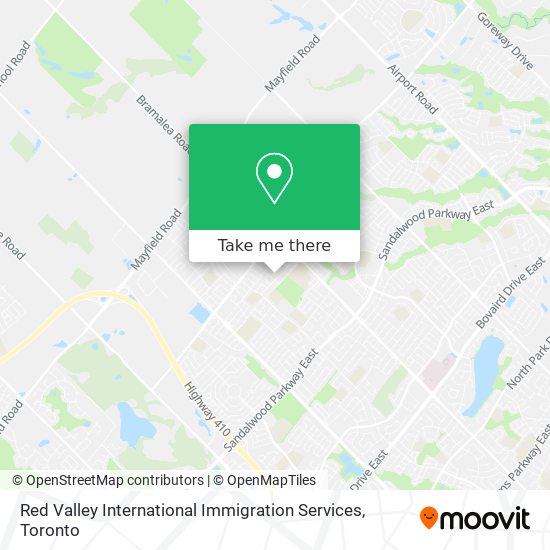 Red Valley International Immigration Services map