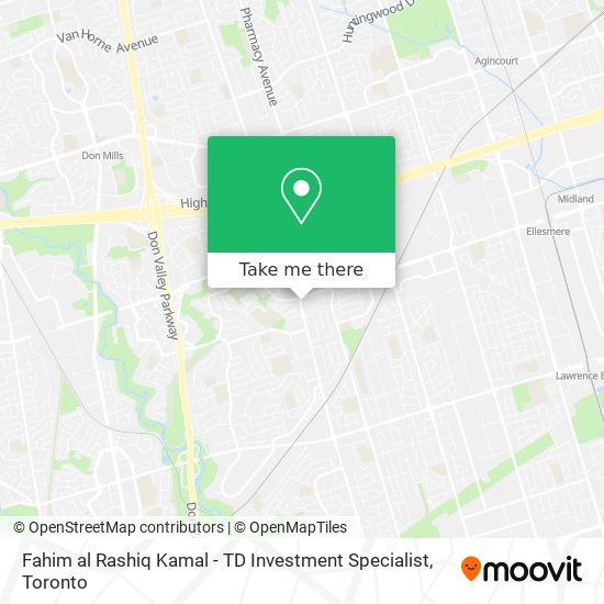 Fahim al Rashiq Kamal - TD Investment Specialist map