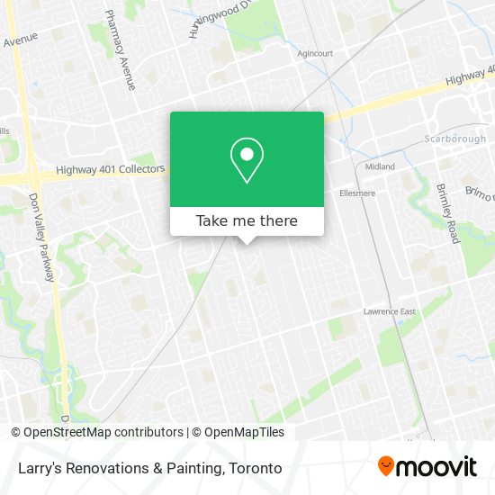 Larry's Renovations & Painting map