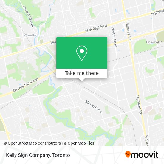 Kelly Sign Company map