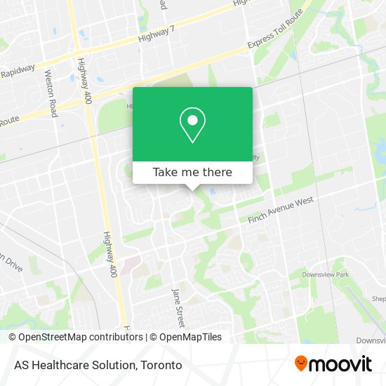 AS Healthcare Solution map