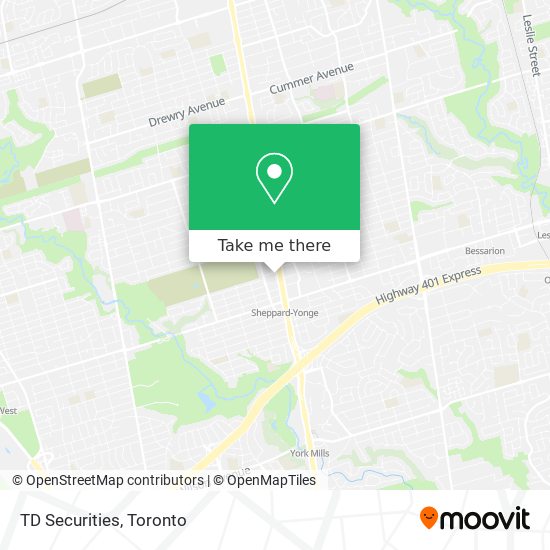 TD Securities map