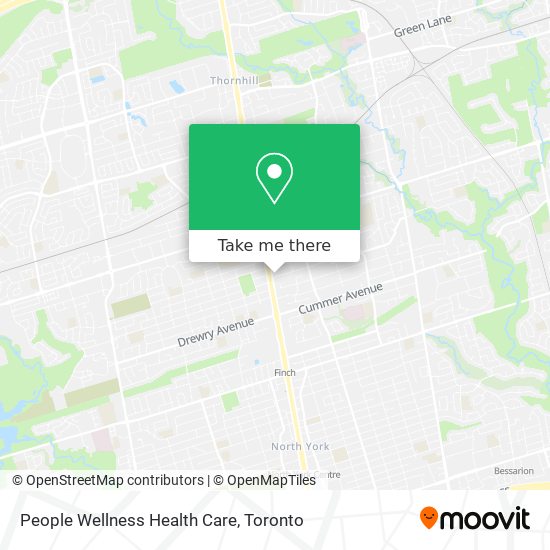 People Wellness Health Care map