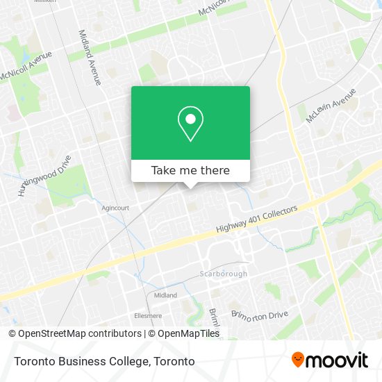 Toronto Business College plan