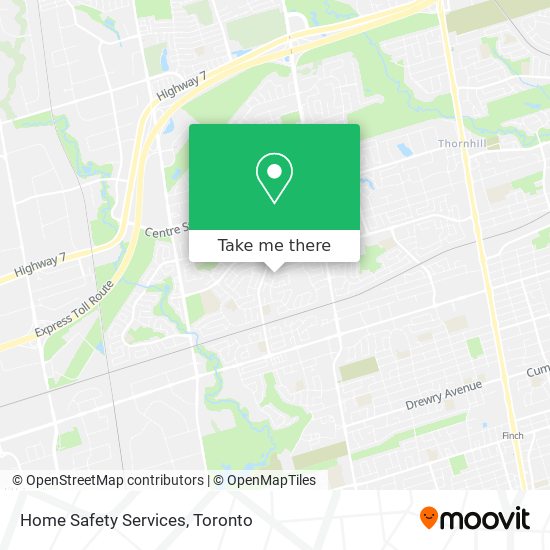 Home Safety Services map