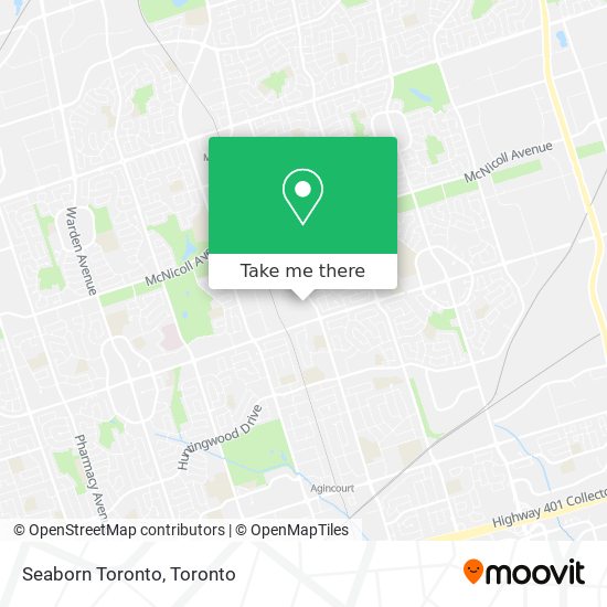 Seaborn Toronto map