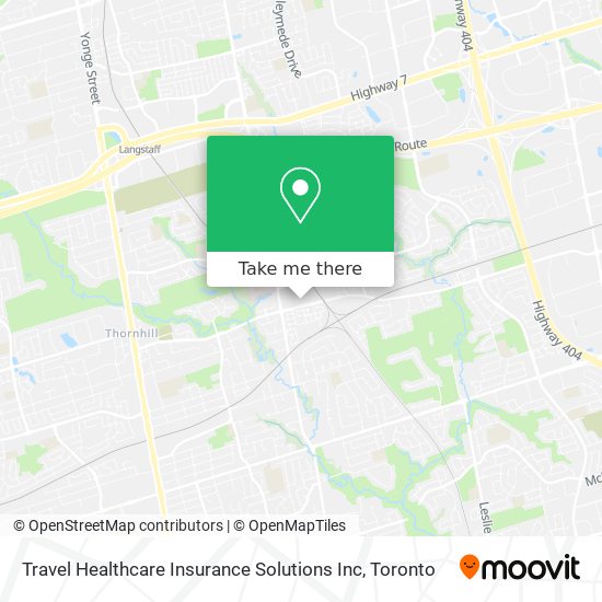 Travel Healthcare Insurance Solutions Inc plan