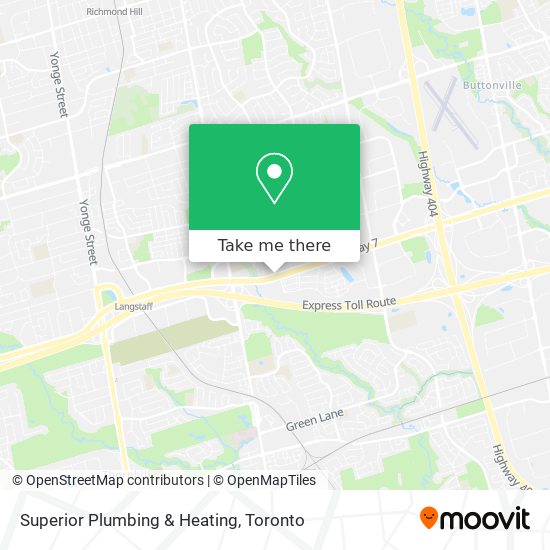 Superior Plumbing & Heating map