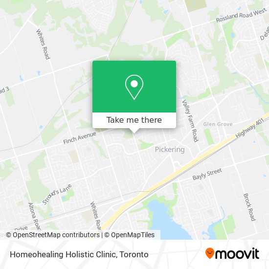 Homeohealing Holistic Clinic map