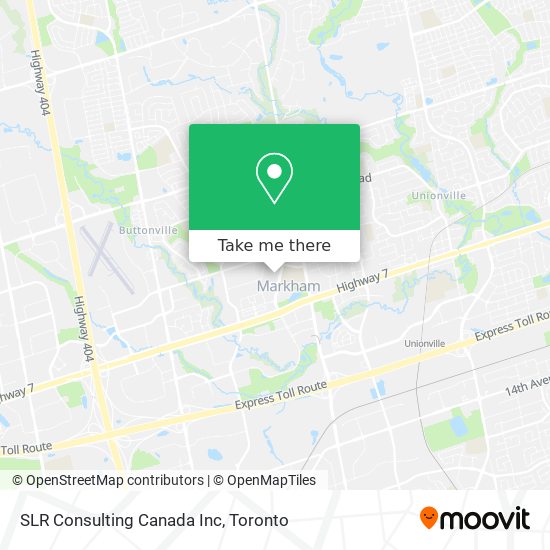 SLR Consulting Canada Inc map