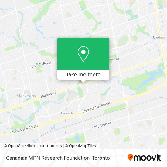 Canadian MPN Research Foundation plan