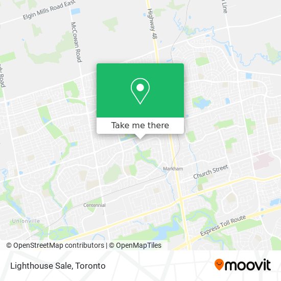 Lighthouse Sale map