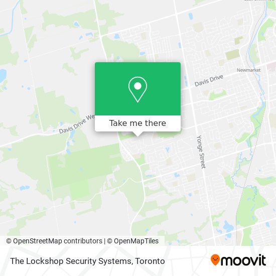 The Lockshop Security Systems map