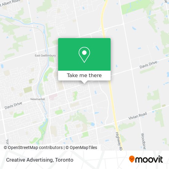 Creative Advertising map